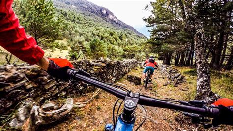 mountain biking in the pyrenees