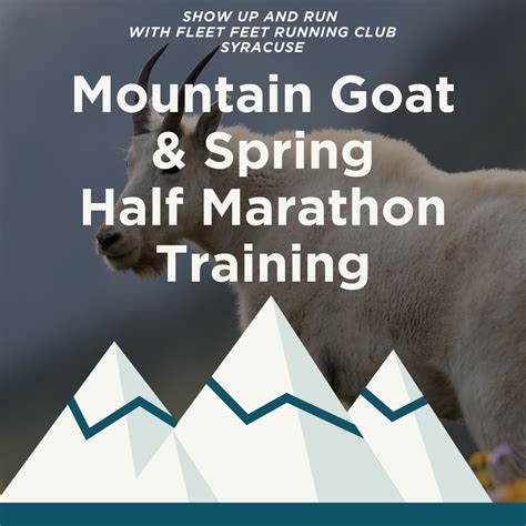 mountain goat training runs