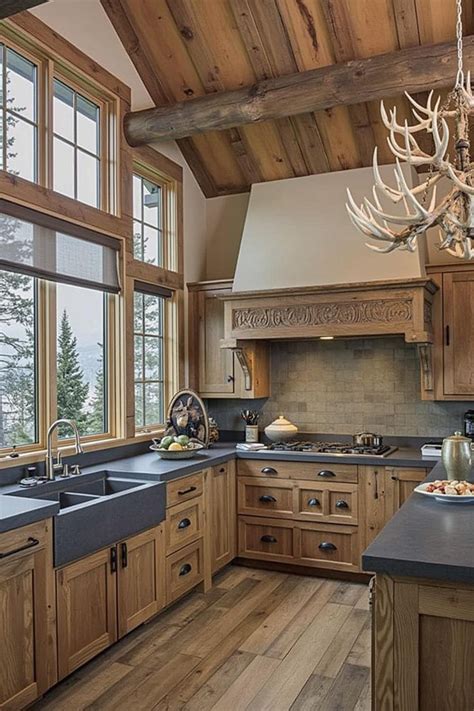 Mountain Lodge Kitchen Design