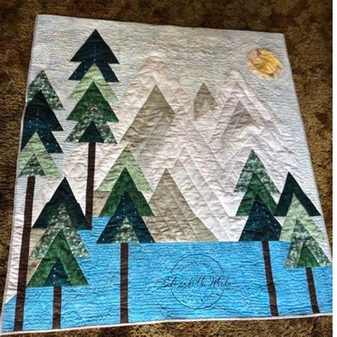 Mountain Scene Quilt Patterns Free Printable