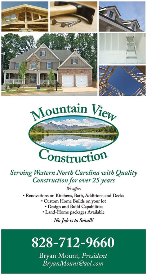 mountain view construction company