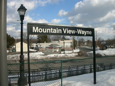mountain view train station wayne nj