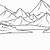 mountains coloring pages