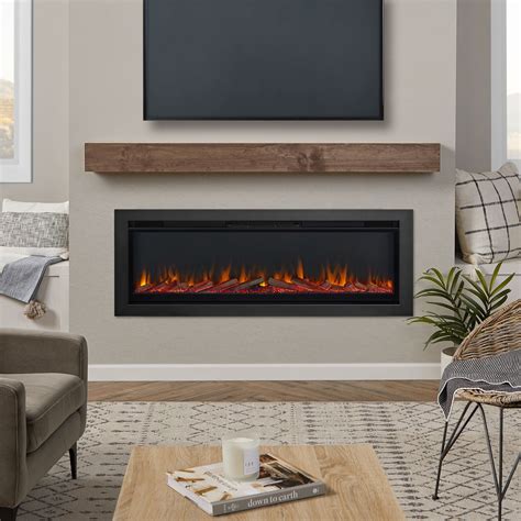 Mounted On Wall Fireplace