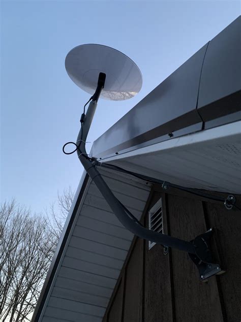 mounting a starlink dish