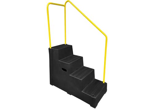 Mounting Block With Handrail