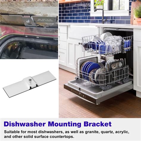 Mounting Brackets For A Dishwasher