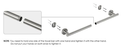 Mounting Hardware Towel Rail