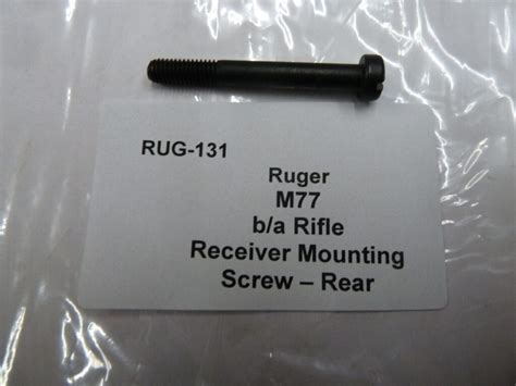 Mounting Screw Rear Blue Ruger Gunfeed Hubskil Com 