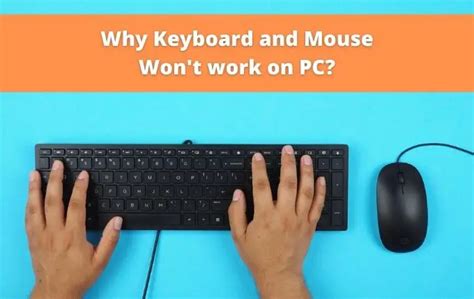 Mouse And Keyboard Won't Work