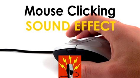 Mouse clicking sound