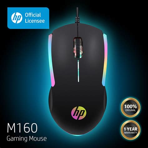 Mouse Gamer Hp M160