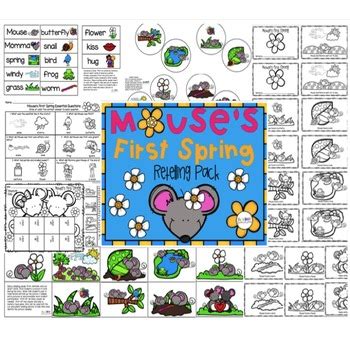 Mouses First Spring Printables