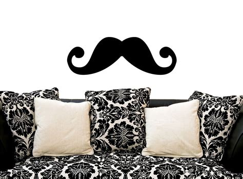 home.furnitureanddecorny.com:moustache room decor