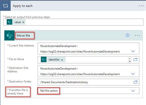 Move Files In Sharepoint Power Automate