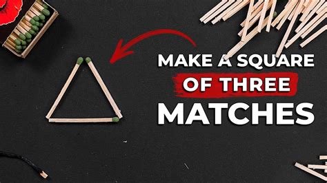 Move One Match To Make A Square From A Triangle