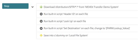 moveit automation task parameters