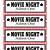 movie night ticket