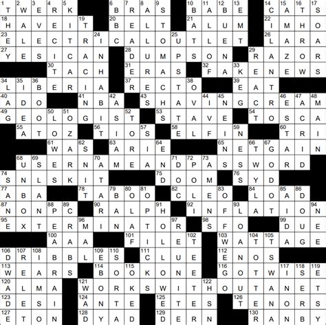 The New York Times Crossword in Gothic 09.17.12 — Monday Meat