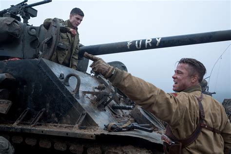 movie fury scenes tank battle