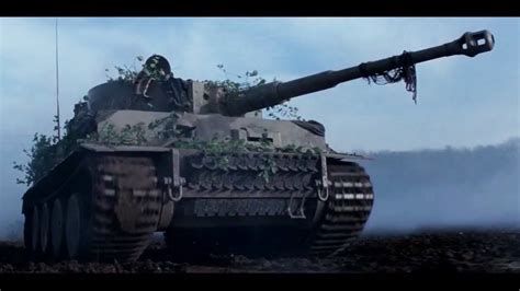 movie fury tiger tank scene youtube