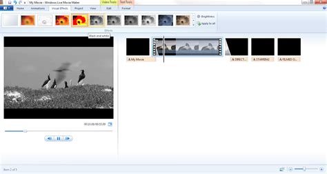 movie maker animation effects