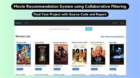 New Movie Recommendation System Using Collaborative Filtering Github To Watch