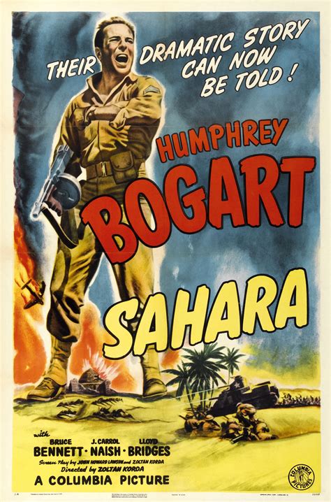movie sahara with humphrey bogart 1942
