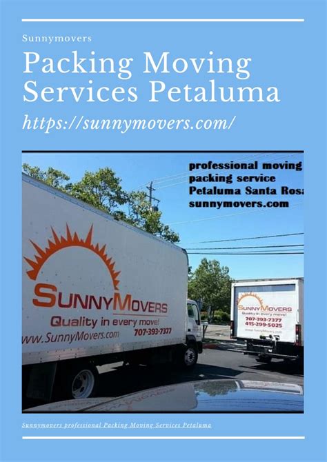 Moving Services in petaluma Moving Company in novato en Taringa!