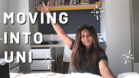 moving accommodation at uni