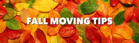moving availability during fall holidays