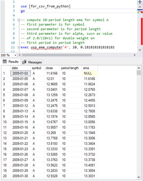 moving average in sql server