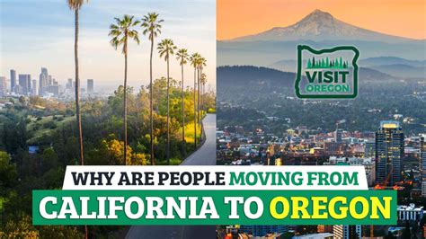 moving from oregon to california climate