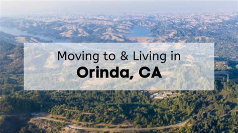 moving from orinda ca to orinda tx