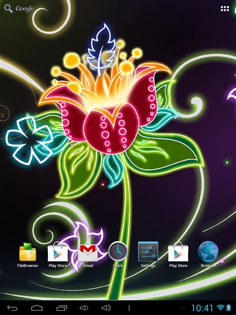 Moving Live Flower Wallpaper