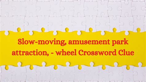 Moving Wheels Crossword Clue