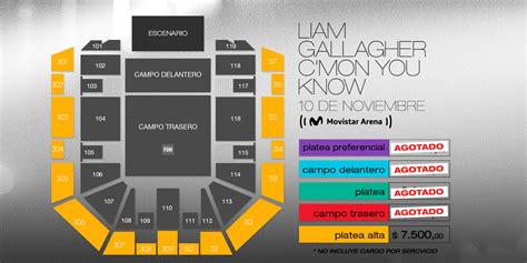 movistar arena sector 116