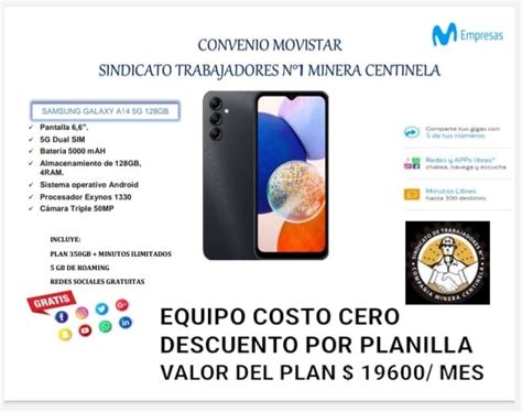 movistar equipo costo 0