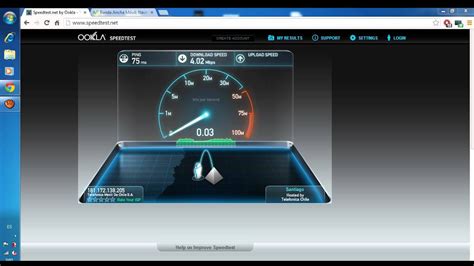 movistar speed test chile