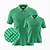 mowing lines polo shirt