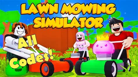 mowing simulator codes