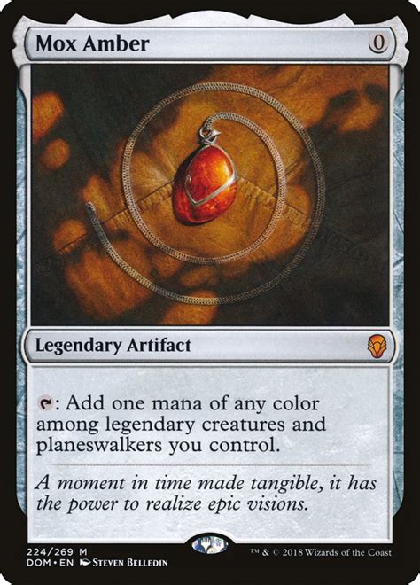 mox amber mtg