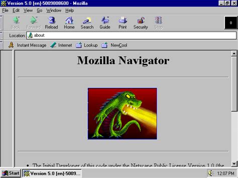 mozilla firefox vs netscape navigator