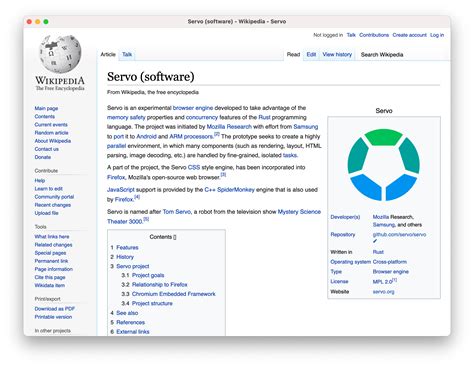 Mozilla Servo Github