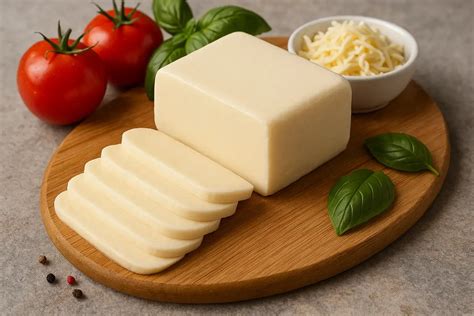 Mozzarella Cheese Block Images