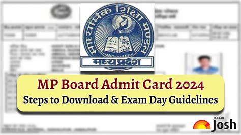 mp board 12 admit card 2024