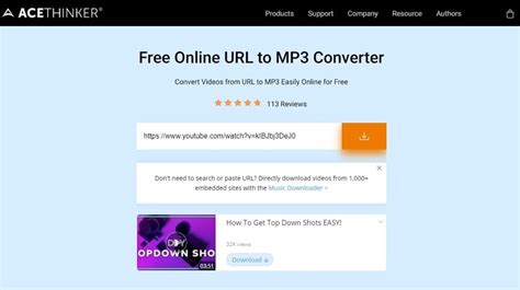 mp3 converter link