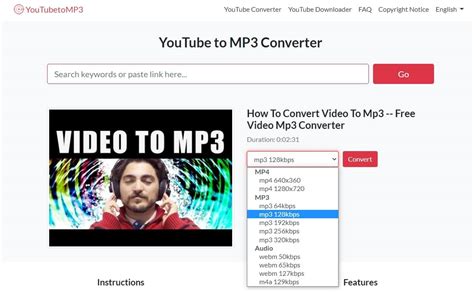 mp3 converter video youtube quality