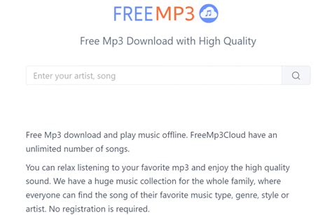 mp3 downloader - free mp3 cloud