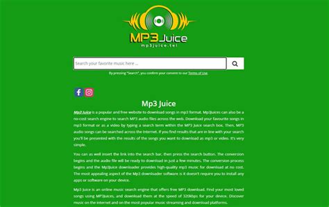mp3 juice green website